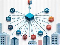 Illustration of data being distributed back to devices and platforms